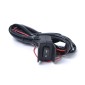 A0398 ATV Thumb Switch Control Cable Motorcycle Switch Handlebar Control Line, Cable Length: 3m