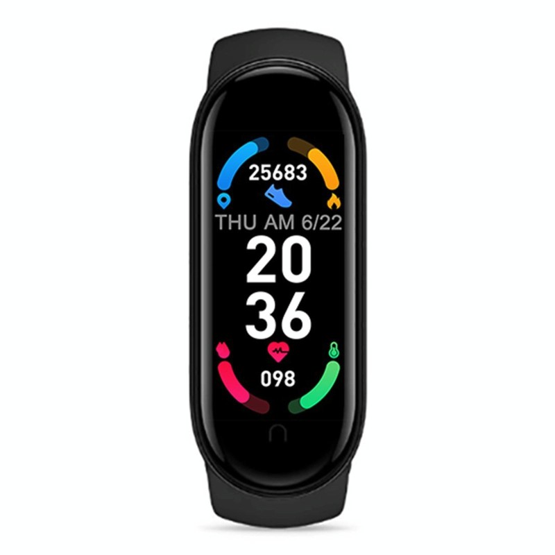 M7 Sports Smart Bracelet, Support Heart Rate Monitoring & Blood Pressure Monitoring & Sleep Monitoring & Sedentary Reminder, Type:Linear Charging(Black)