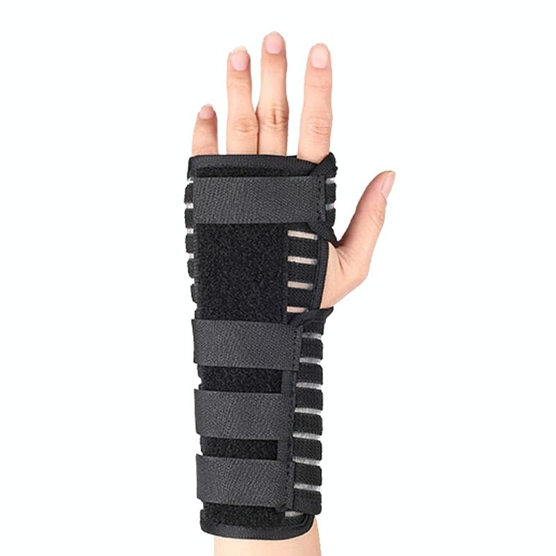 025 Joint Sprain Protection Fixed Support Comfortable Adjustment Support Protector, Size:L(Black-Right)
