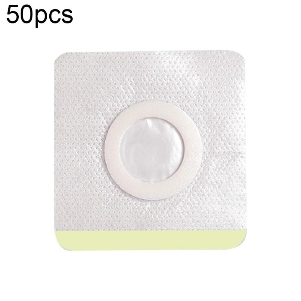 50pcs 043 Non-woven Stickers Wound Anti-seepage Three-volt Medicinal Patch, Size:5x5x1.5cm (Square)