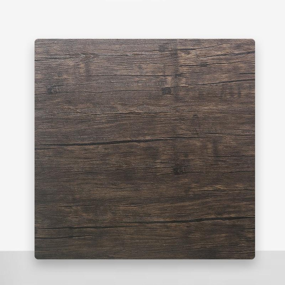 60 x 60cm Single Side Retro PVC Photography Backdrops Board(Dark Wood Grain)