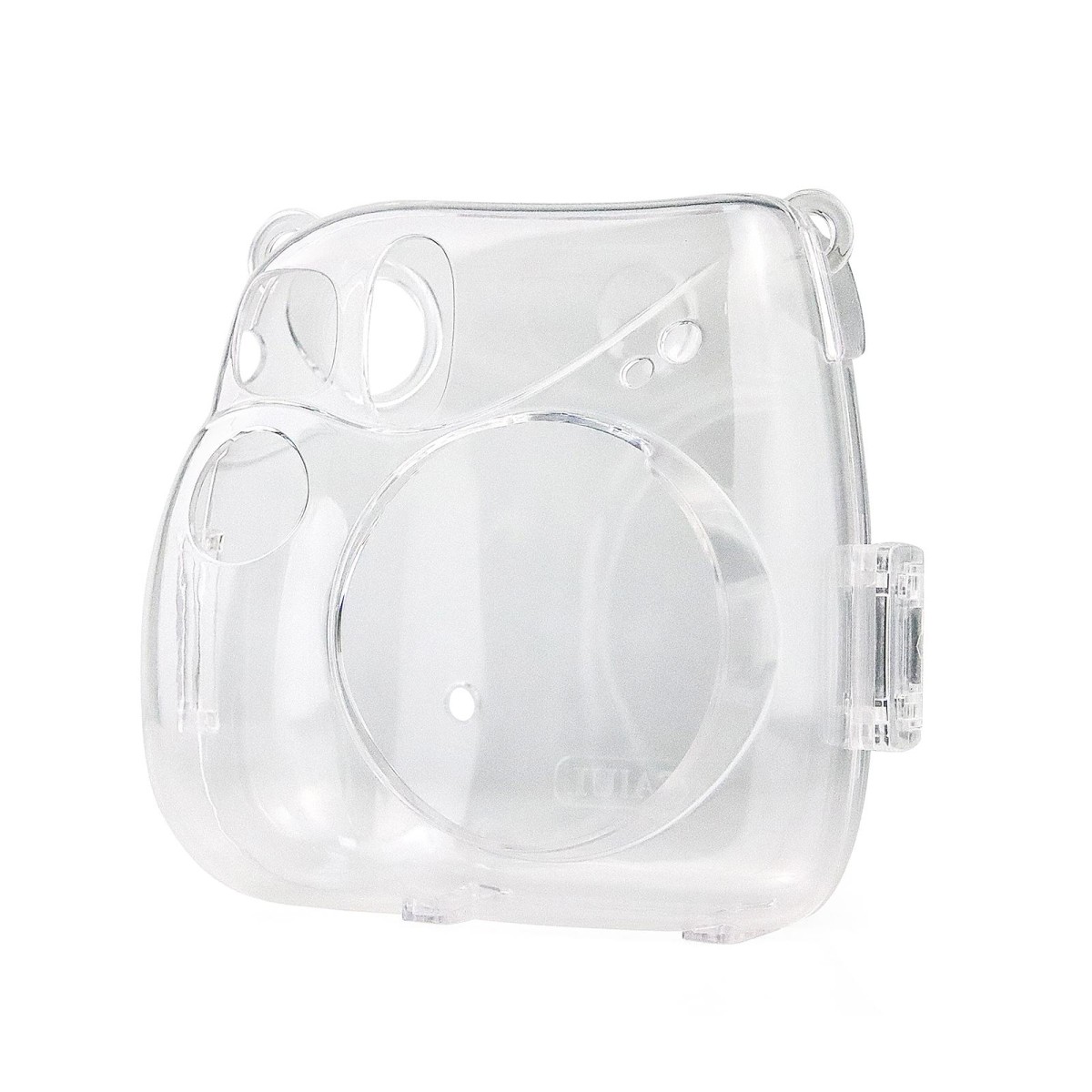 Protective Crystal Case with Strap For FUJIFILM Instax mini 7+(Transparent)