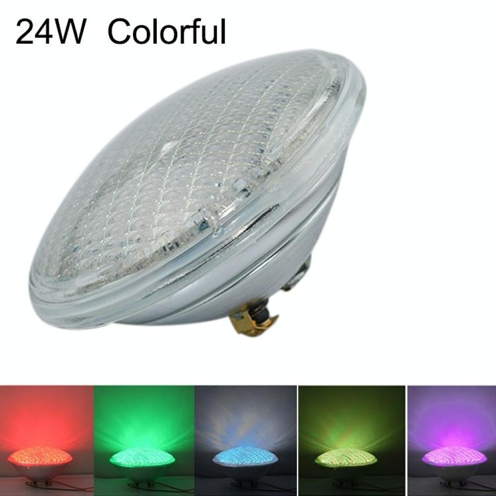 24W LED Recessed Swimming Pool Light Underwater Light Source(Colorful Light)