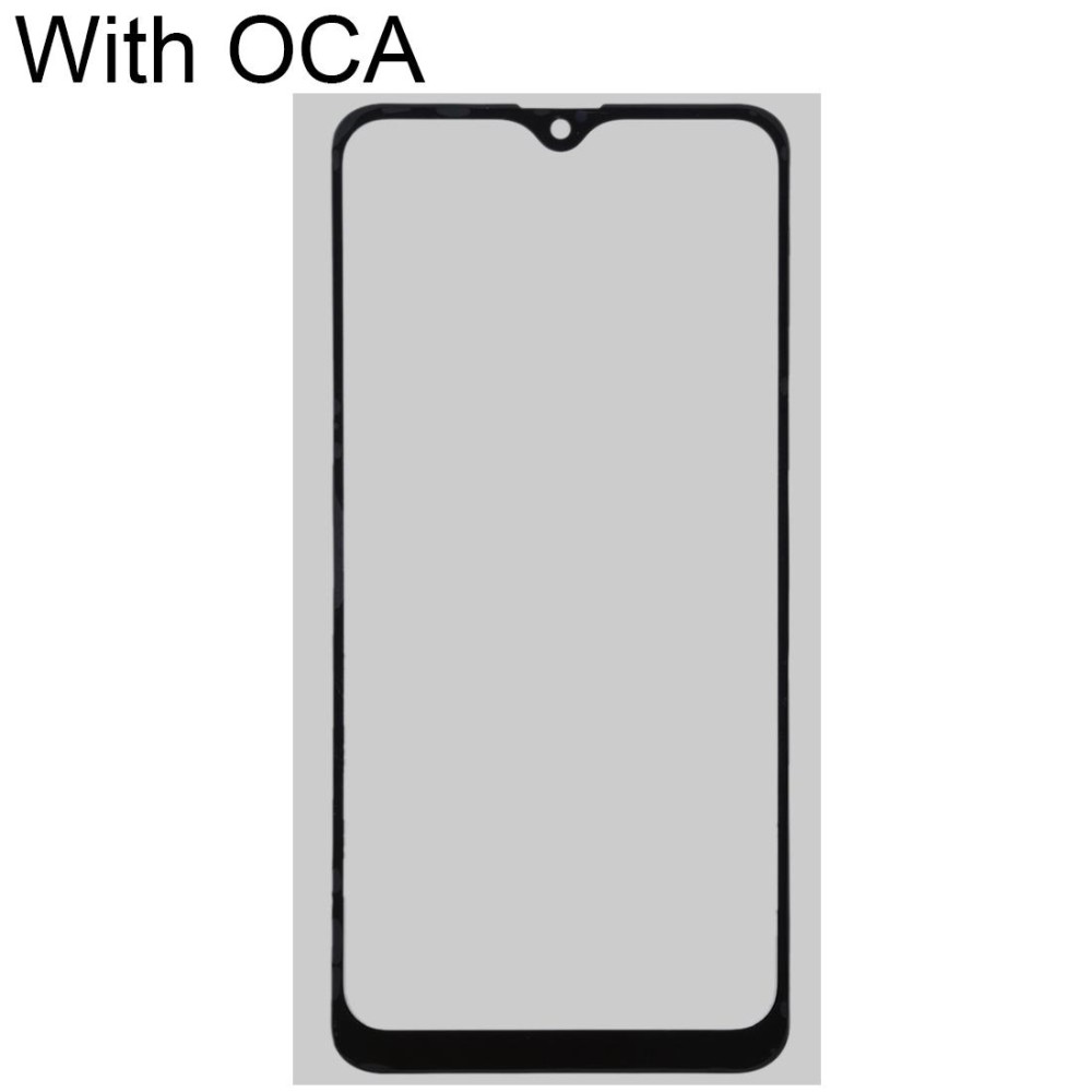 For Samsung Galaxy A10s Front Screen Outer Glass Lens with OCA Optically Clear Adhesive
