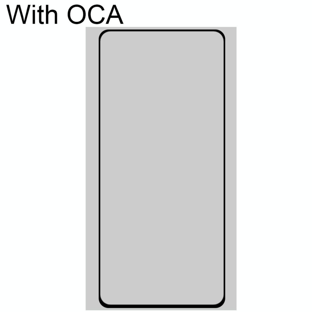 For Samsung Galaxy A80 / A90 Front Screen Outer Glass Lens with OCA Optically Clear Adhesive