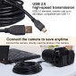 15m Mini 5 Pin to USB 2.0 Camera Extension Data Cable