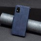 For ZTE Blade  A31 Lambskin Texture Leather Phone Case(Blue)