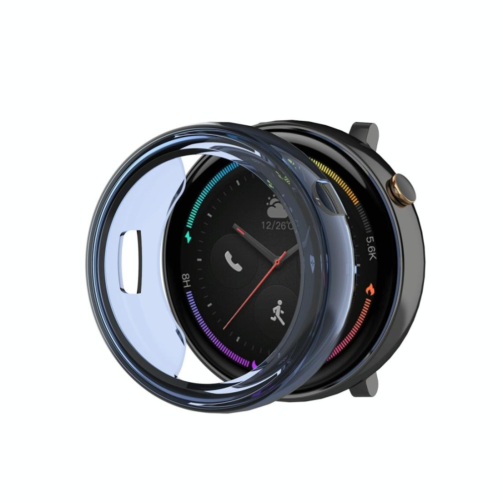 For Amazfit 2 TPU Watch Case(Clear Blue)