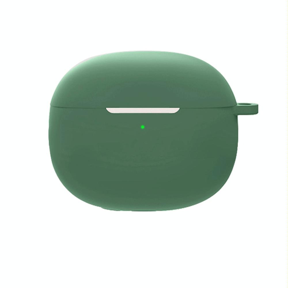 For Redmi Buds 4 Pro Silicone Earphone Protective Case(Dark Green)