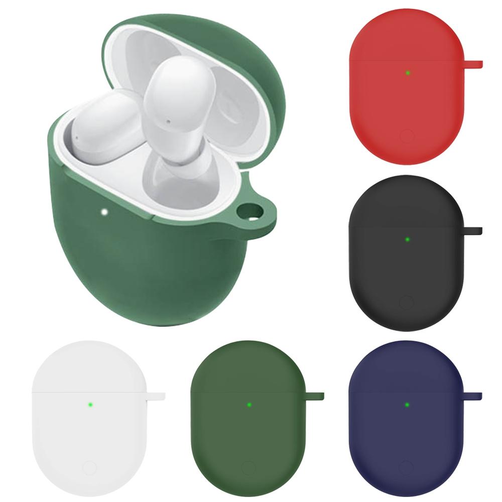 For Redmi Buds4 Silicone Earphone Protective Case(White)