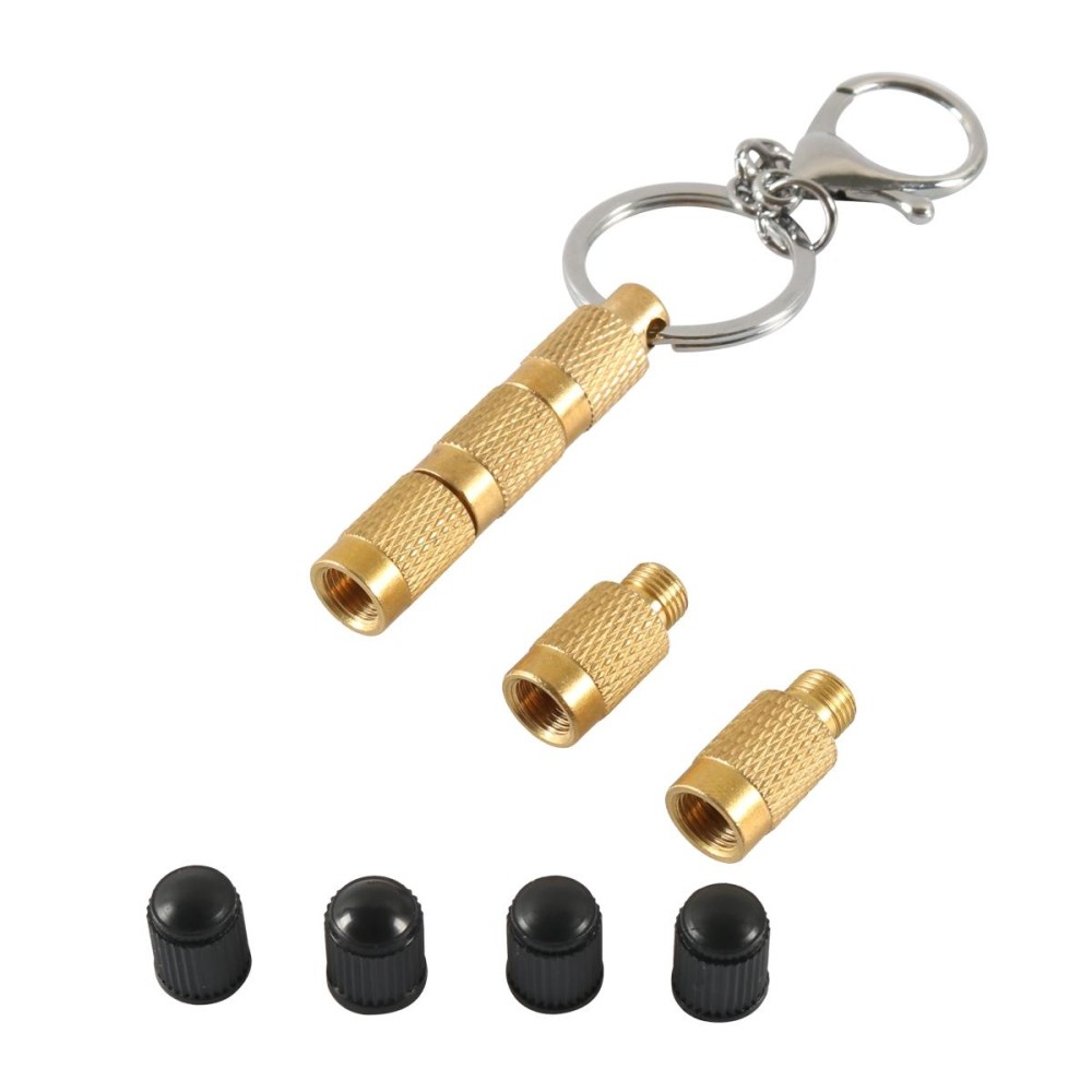 A6605 Offroad Vehicles 4 in 1 Brass Tire Deflation Tool Tire Exhaust Valve