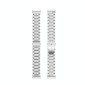 For Fitbit Versa 4/Sense 2/Versa 3/Sense 3 Beads Stainless Steel Watch Band(Silver)