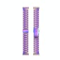 For Fitbit Versa 4/Sense 2/Versa 3/Sense 3 Beads Stainless Steel Watch Band(Colorful)