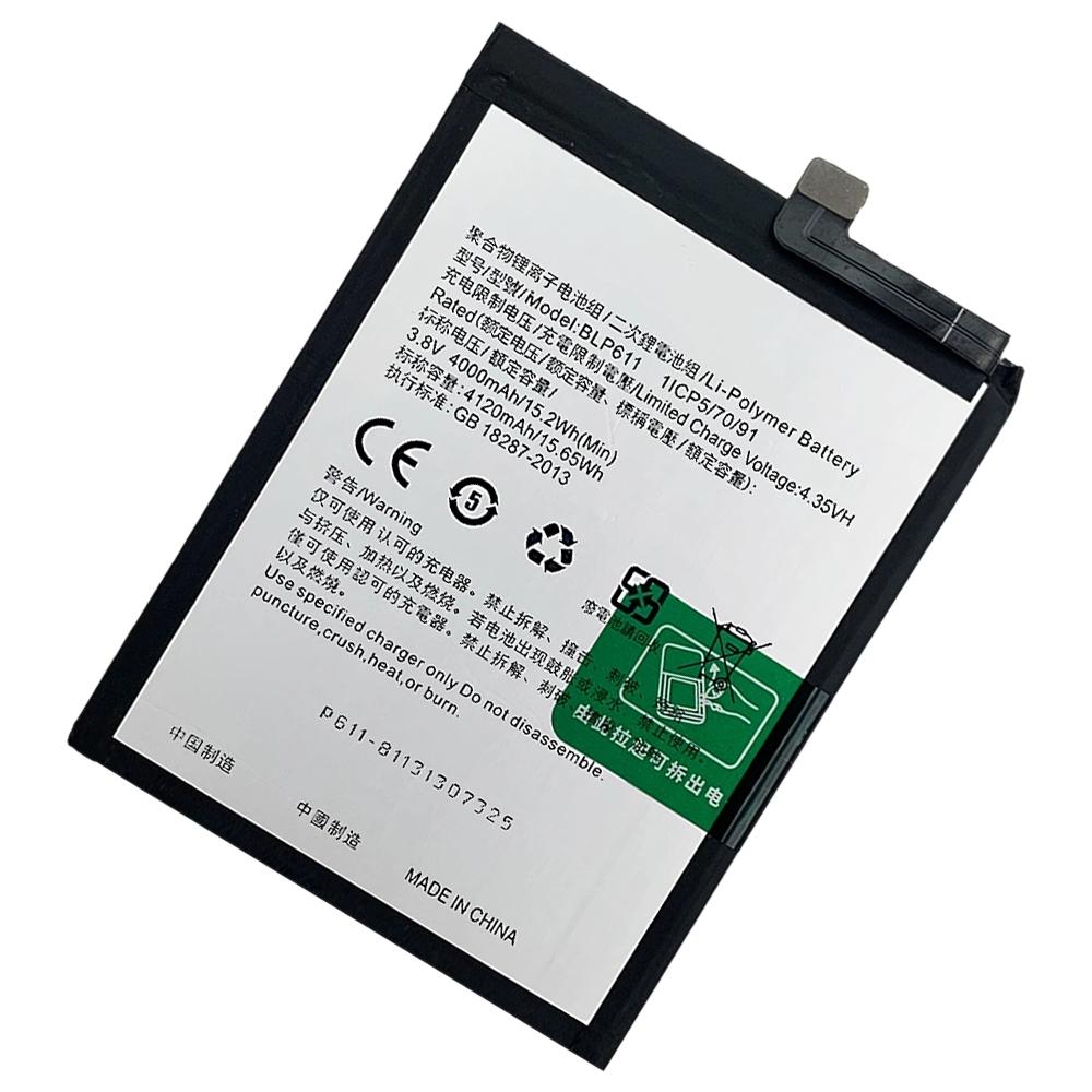 BLP611 4120mAh For OPPO R9 Plus Li-Polymer Battery Replacement