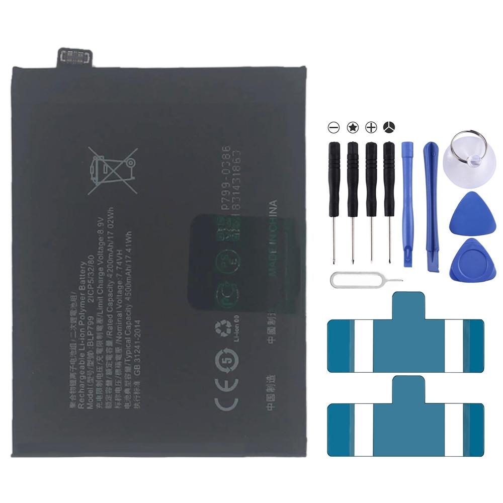 BLP799 4500mAh For Realme X7 Pro Li-Polymer Battery Replacement