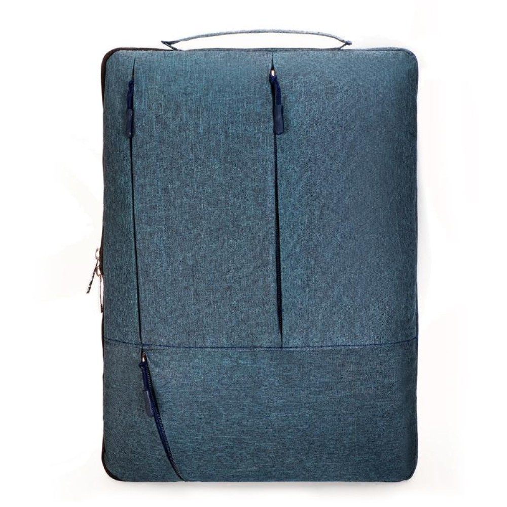 C310 Portable Casual Laptop Handbag, Size:15.6-17 inch(Blue)