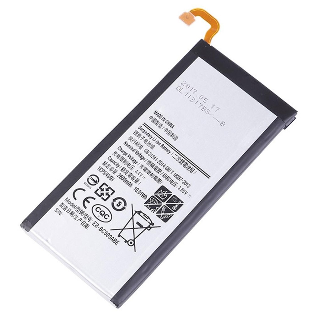 EB-BC500ABE 2600mAh For Samsung Galaxy C5 SM-C5000 Li-Polymer Battery Replacement