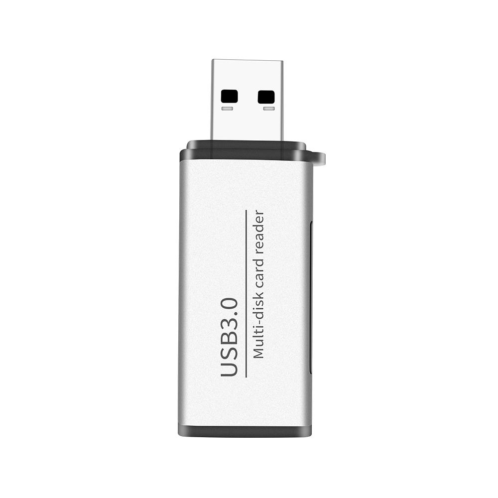ADS-105 USB 3.0 Multi-function Card Reader(Silver)