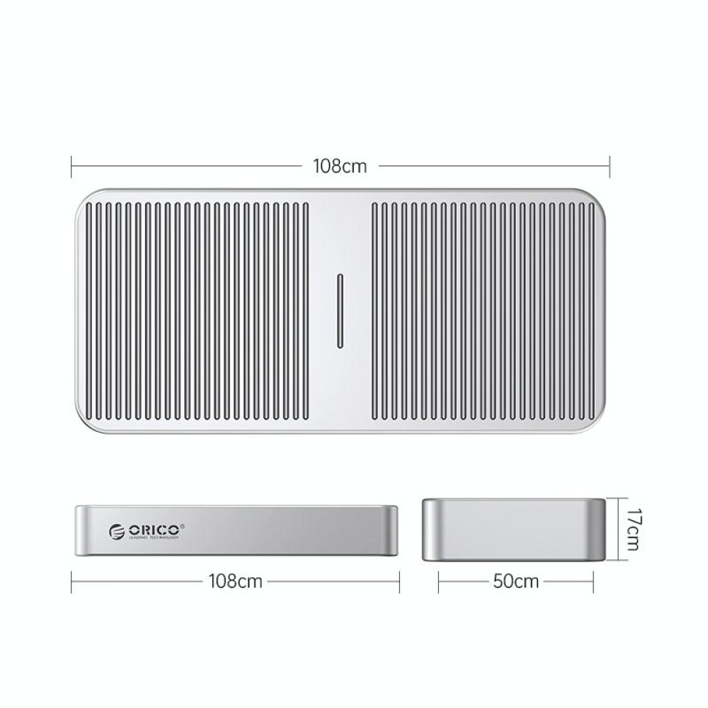 ORICO M224C3-U4-SV M.2 NVME 40Gbps SSD Enclosure(Silver)