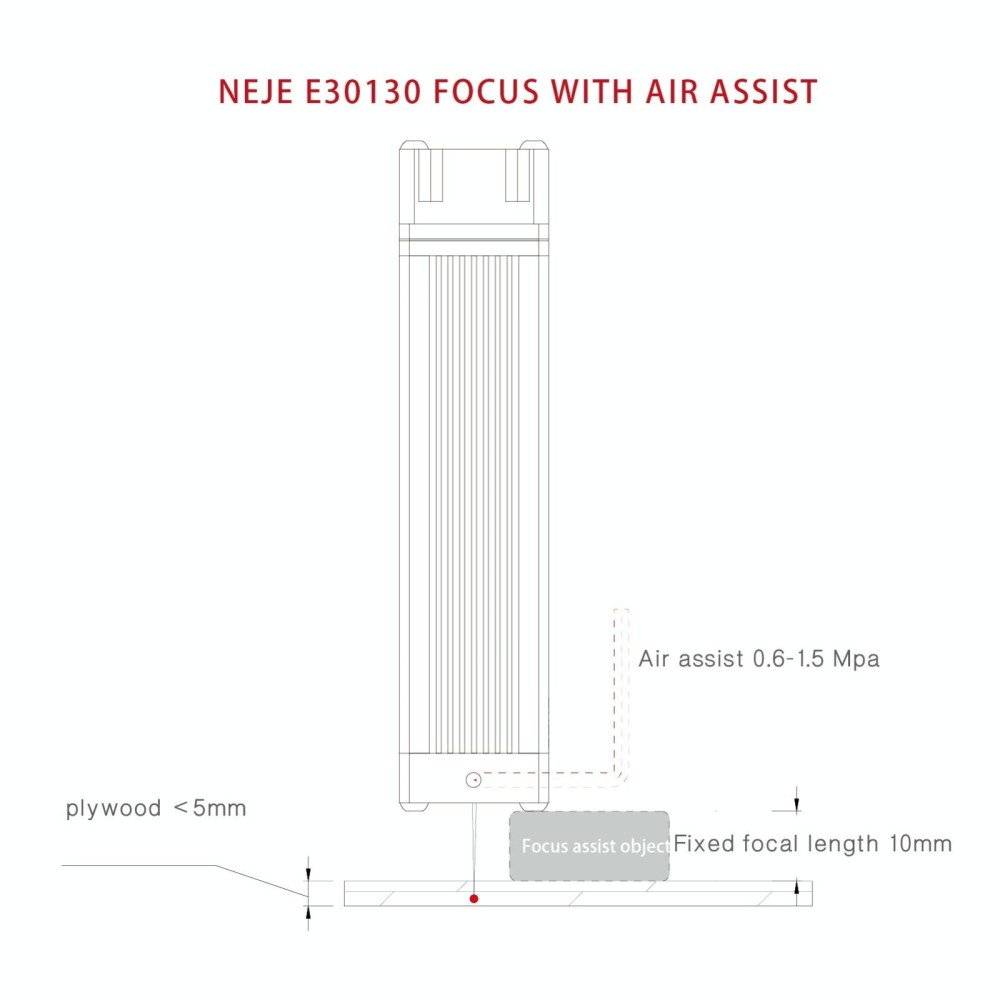NEJE E30130 5.5W 450nm Laser Engraver Module Kits