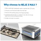 NEJE MASTER 3 MAX Laser Engraver with A40640 Dual Laser Beam Module(EU Plug)