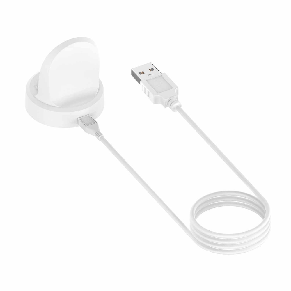 For Samsung Galaxy Watch5 / Watch5 Pro USB Vertical Magnetic Charger Holder(White)