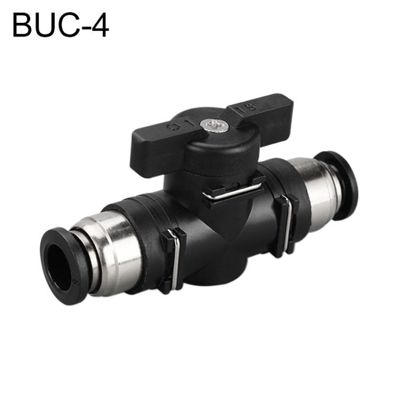 BUC-4 LAIZE Manual Valve Pneumatic Quick Fitting Connector