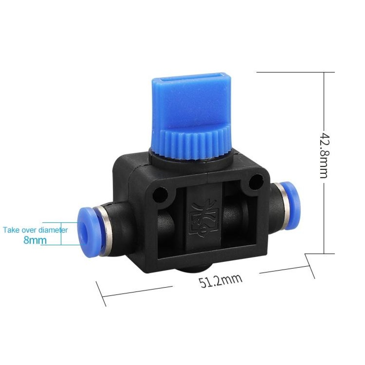 HVFF-10 LAIZE Manual Valve Pneumatic Quick Fitting Connector