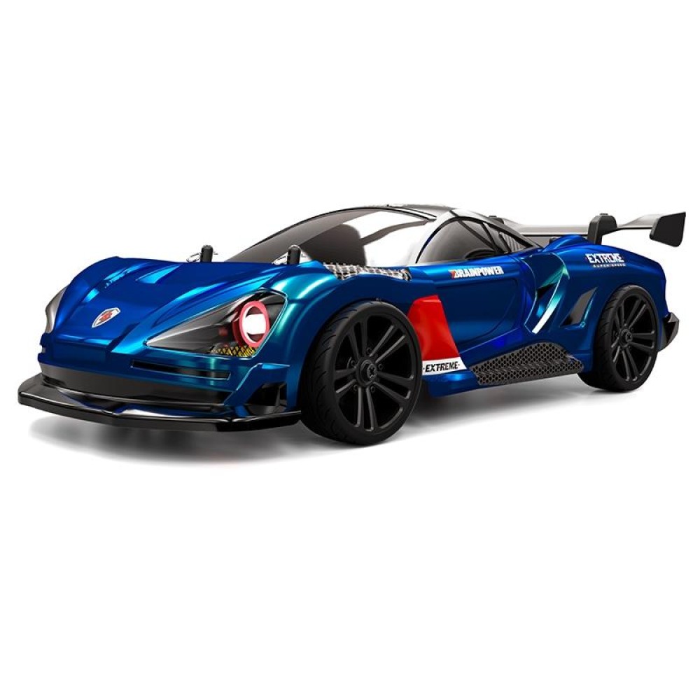 JJR/C  Q117 Remote Control Electric 4WD Stunt Car, Style:Race Car(Blue)