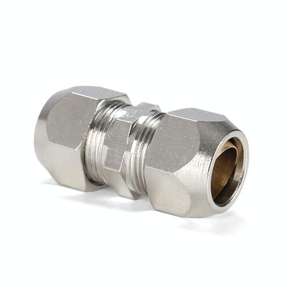 KT-PU-10 LAIZE Nickel Plated Copper Straight Pneumatic Quick Fitting Copper Pipe Connector