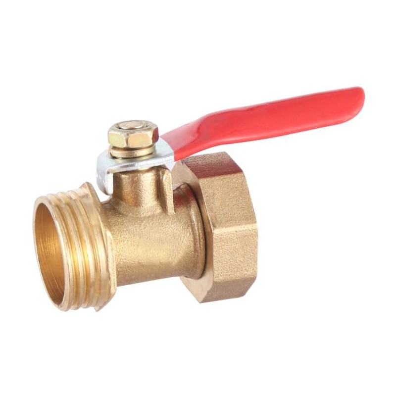 LAIZE Pneumatic Hose Connector Copper Ball Valve, Specification:Inside and Outside 4 1/2 inch