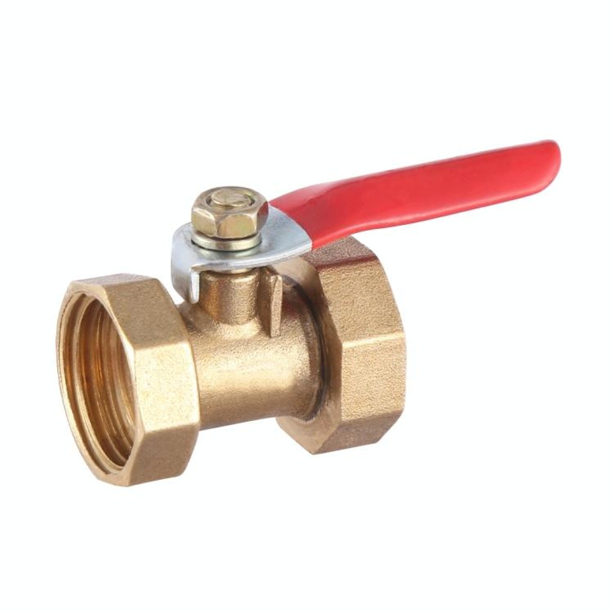 LAIZE Pneumatic Hose Connector Copper Ball Valve, Specification:Double Inside 4 1/2 inch