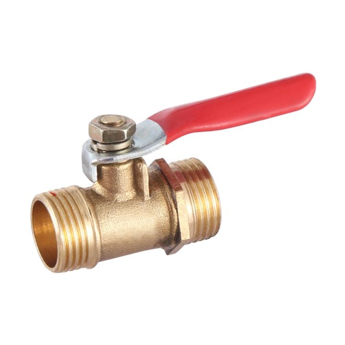 LAIZE Pneumatic Hose Connector Copper Ball Valve, Specification:Double Outside 3 3/8 inch