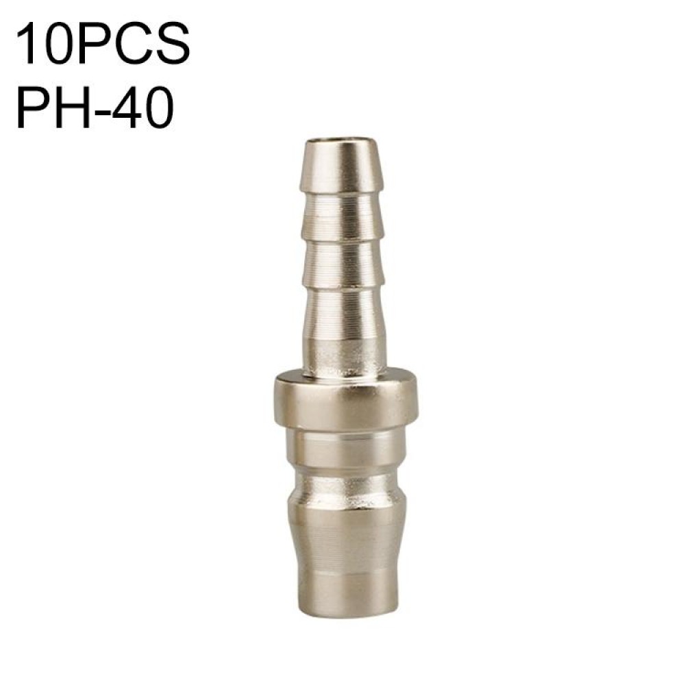 LAIZE PH-40 10pcs C-type Self-lock Pneumatic Quick Fitting Connector