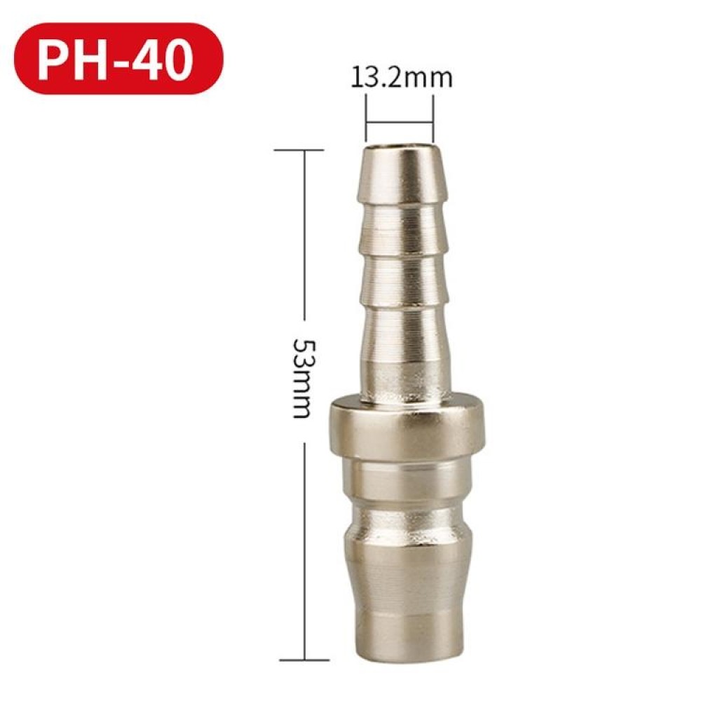 LAIZE PH-40 10pcs C-type Self-lock Pneumatic Quick Fitting Connector
