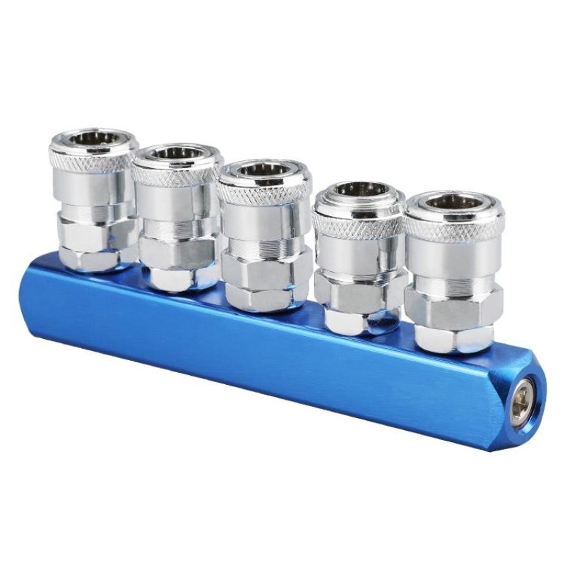 LAIZE 5-way C-type Self-lock Pneumatic Components