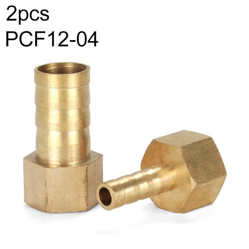 PCF12-04 LAIZE 2pcs Pneumatic Components Pagoda PCF Female Thread