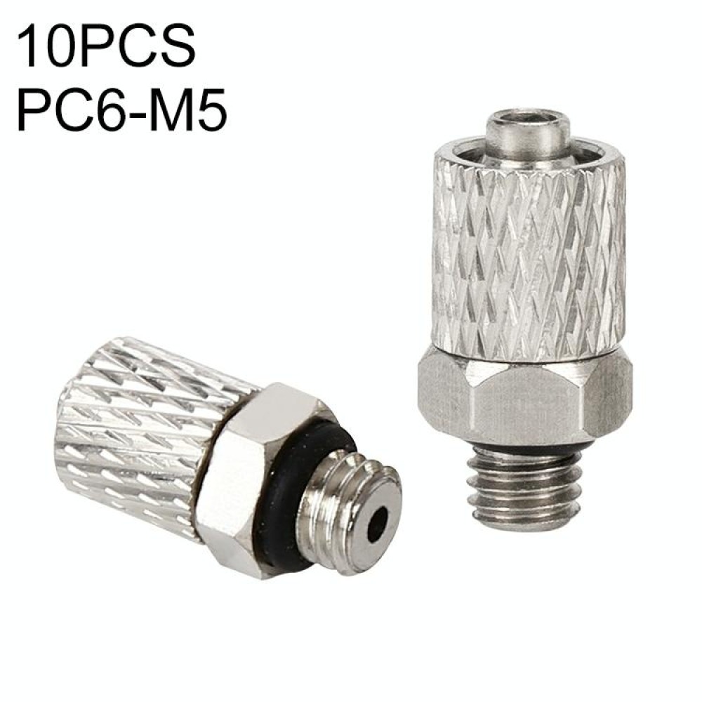 PC6-M5 LAIZE 10pcs Micro Trachea Quick Connector