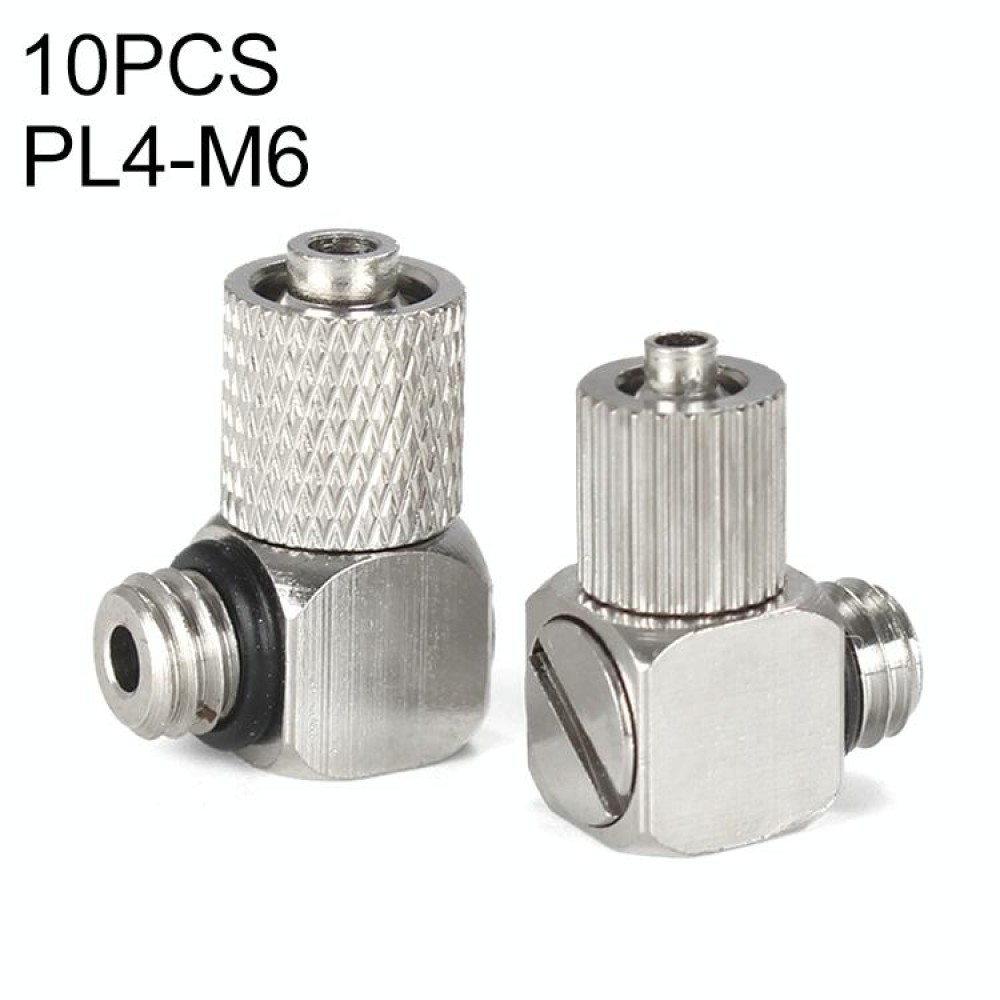 PL4-M6 LAIZE 10pcs Micro Trachea Quick Connector