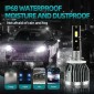 Q3 1 Pair 880 30W / 3000LM / DC9-36V / 6000K IP68 Waterproof Car LED Headlight