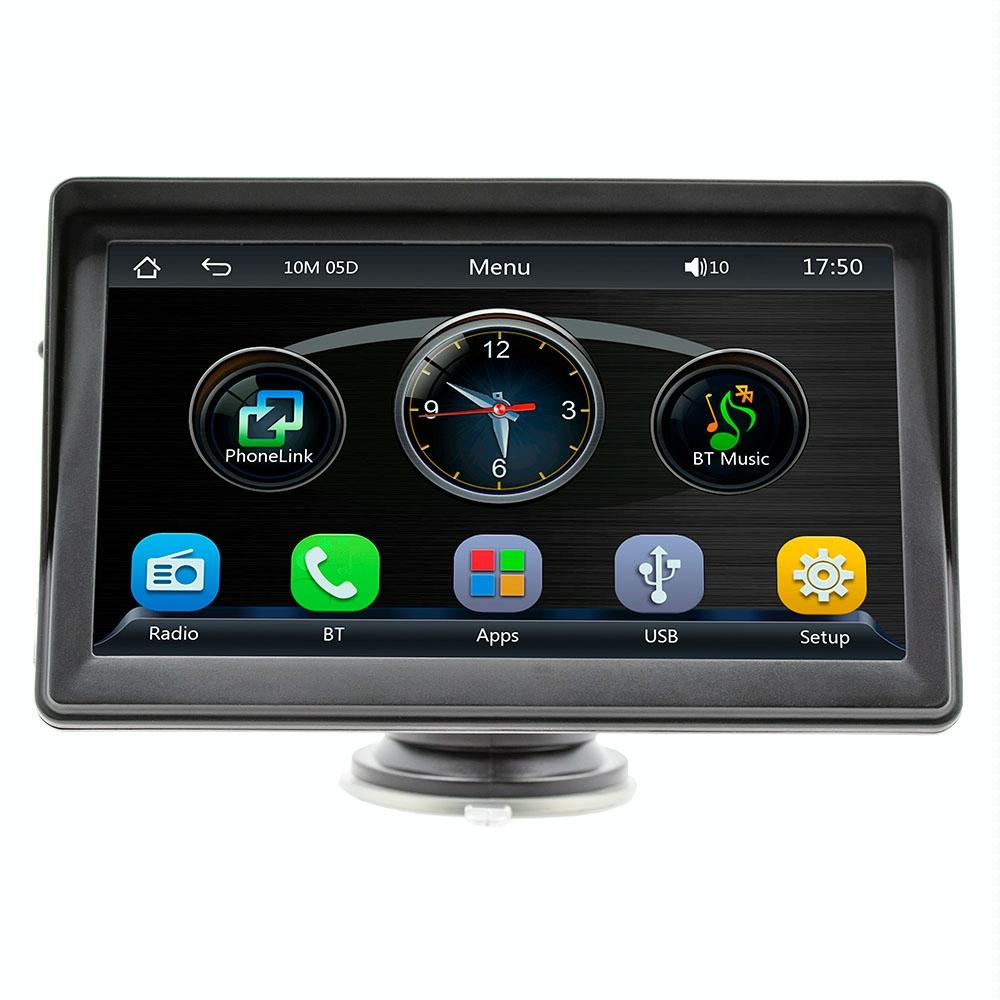 7 inch Wireless CarPlay Radio Multimedia Player 1080P IPS Touch Screen MP5 Radios Bluetooth Monitor