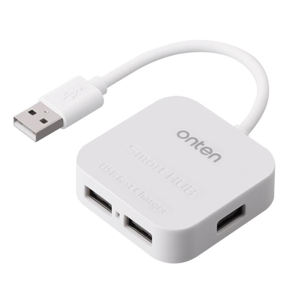 Onten OTN-5210 USB Portable HUB Docking Station(White)