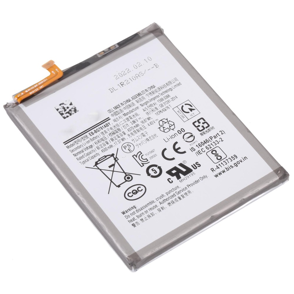 For Samsung Galaxy S20 FE 5G SM-G781 A52 SM-A526/DS 4500mAh EB-BG781ABY Battery Replacement