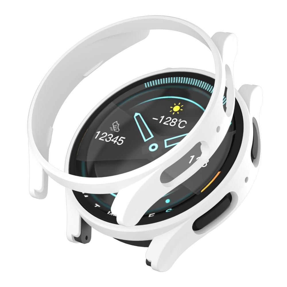 For Samsung Galaxy Watch5 Pro 45mm Fuel Injection Hollow Watch Protective Case(White)