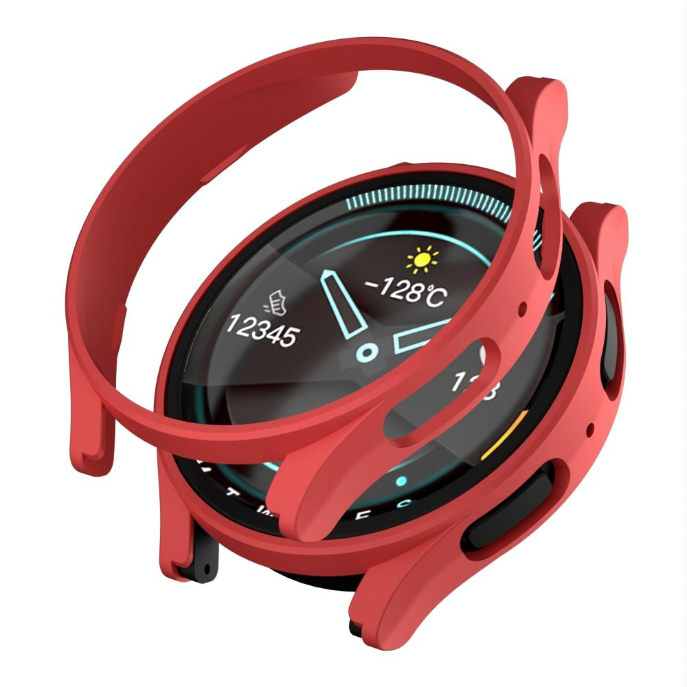 For Samsung Galaxy Watch5 Pro 45mm Fuel Injection Hollow Watch Protective Case(Red)