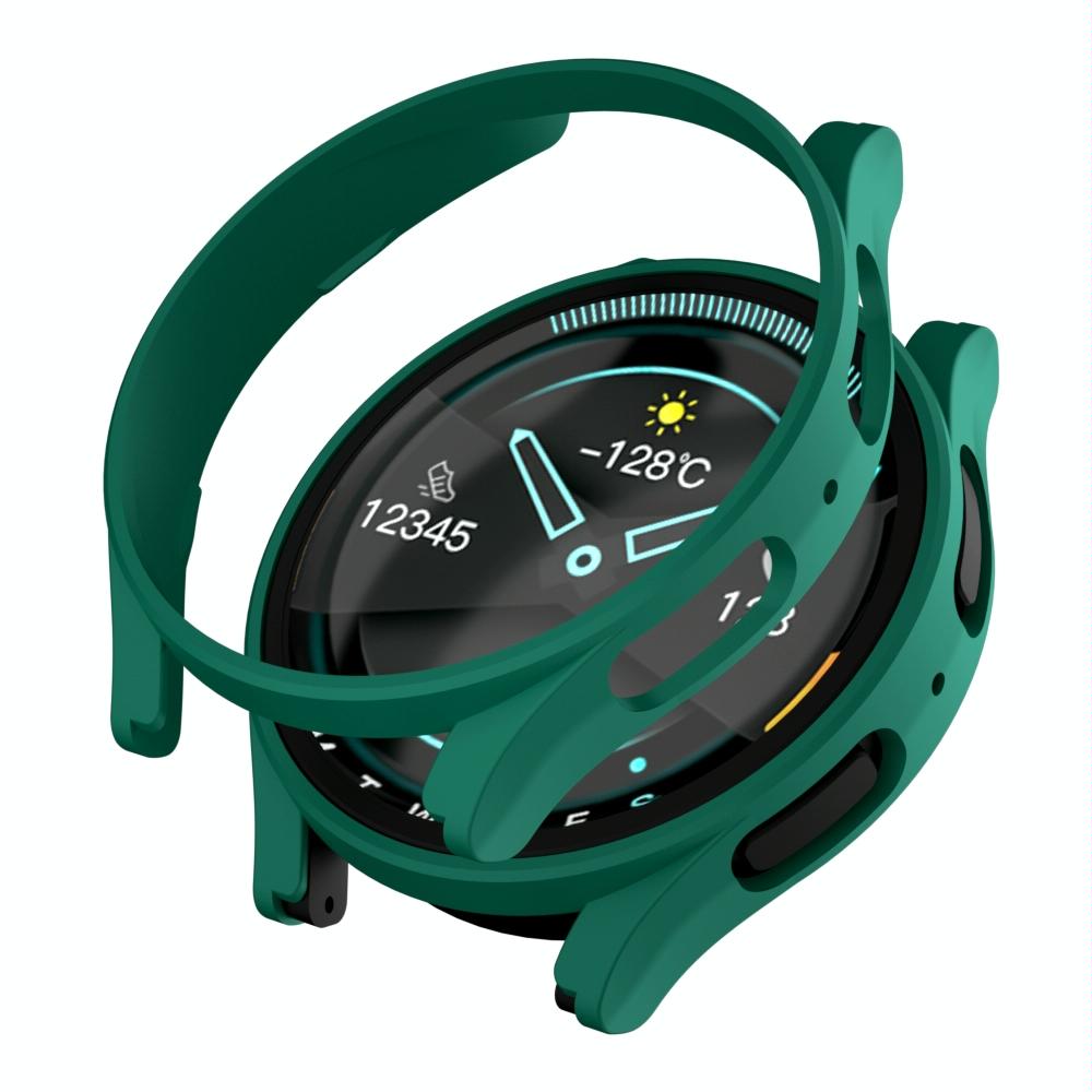 For Samsung Watch5 Pro 45mm Fuel Injection Hollow Watch Protective Case(Green)