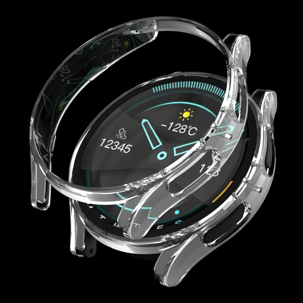 For Samsung Galaxy Watch5 Pro 45mm Fuel Injection Hollow Watch Protective Case(Transparent)