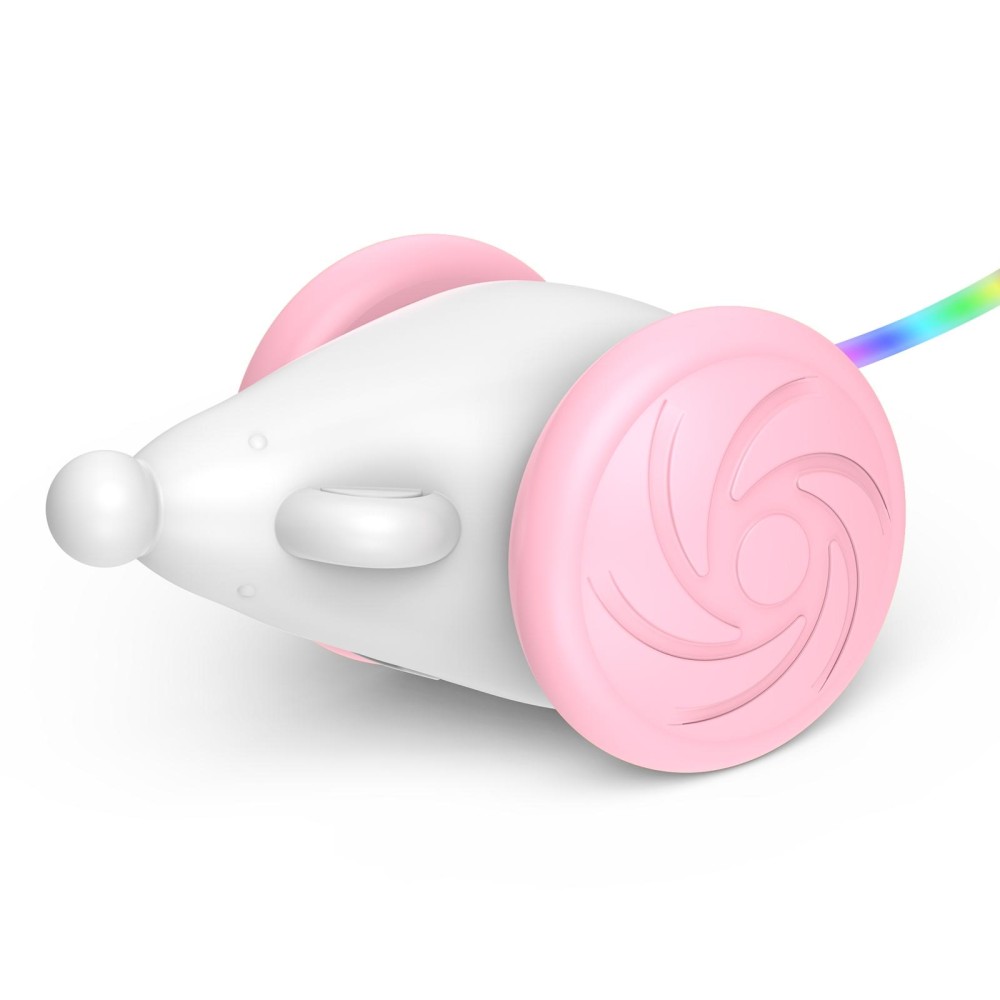 M1 Automatic Light Crazy Mouse Pet Toy(Pink)