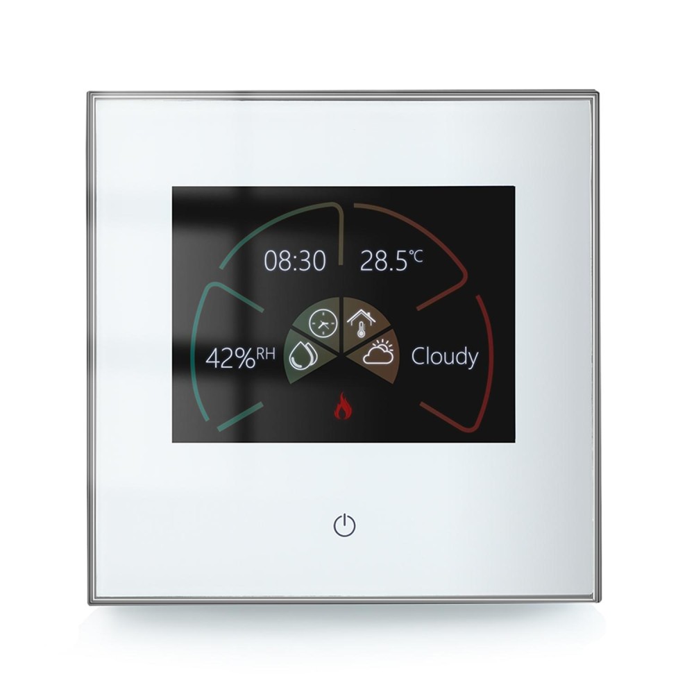 BHT-2002GALM 220V Smart Home Heating Thermostat Water Heating WiFi Thermostat(White)