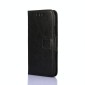 For Tecno Spark 10 4G Crystal Texture Leather Phone Case(Black)